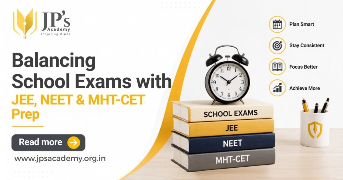 How to Balance School Half-Yearly Exams with JEE, NEET or MHT-CET Preparation