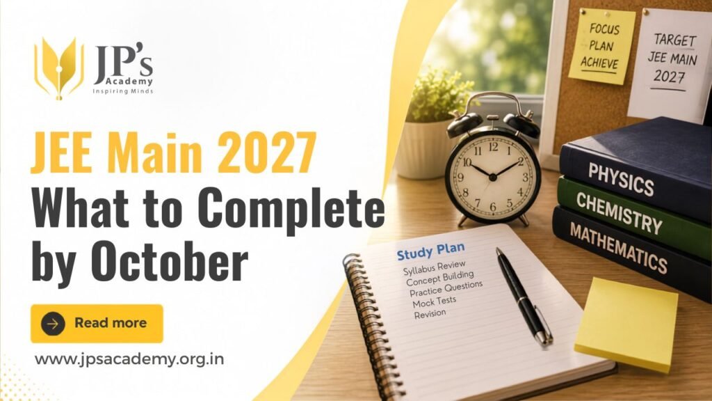 JEE Main 2027 Preparation Plan