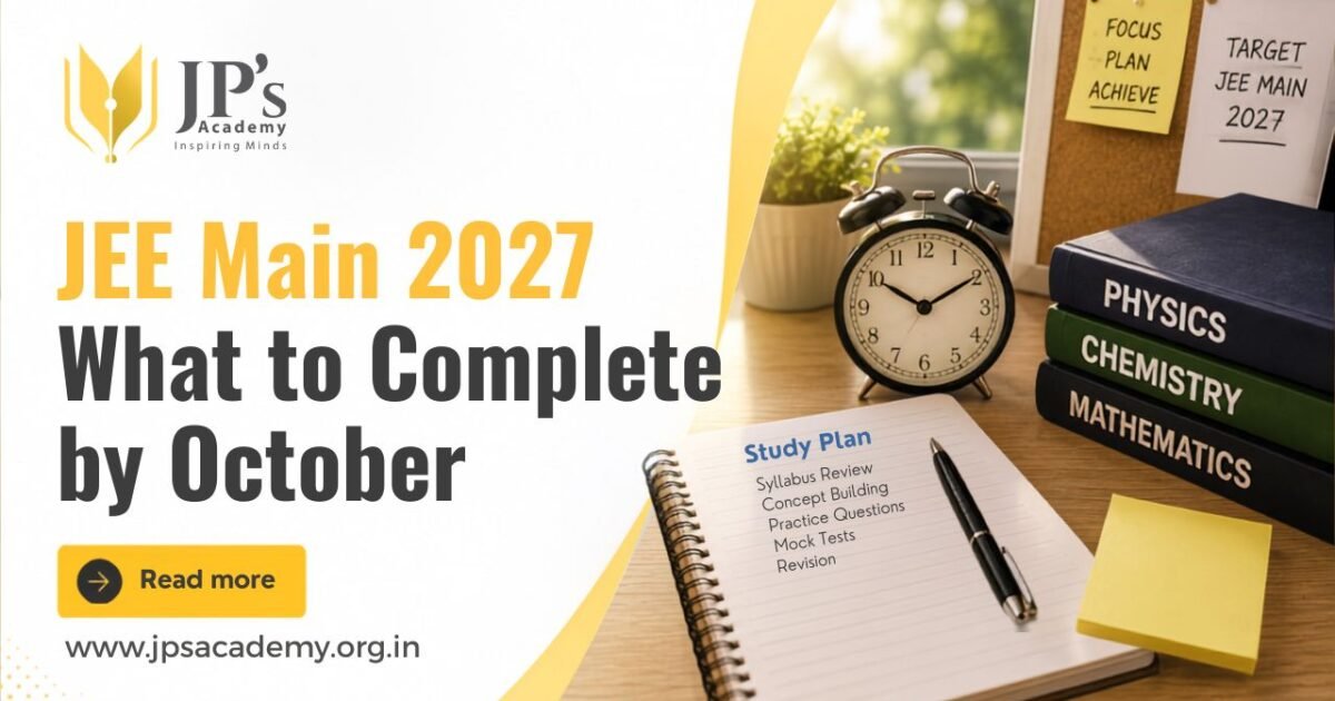 JEE Main 2027 Preparation Plan
